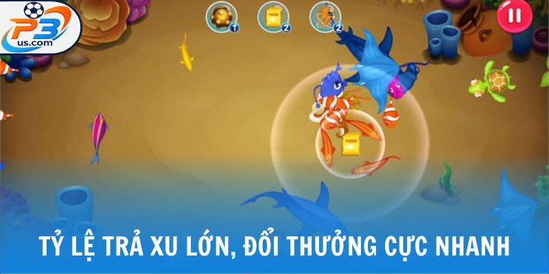 Bắn Cá Đổi Thưởng - Chinh Phục Top Game Nổi Bật 2025 4 Tỷ lệ trả xu lớn, đổi thưởng cực nhanh